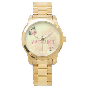 Montre Jolie mère matriarche Rose