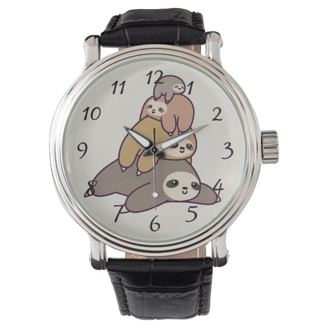 Montre Jolies fentes animées (devant)