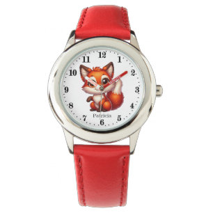 Montre Jolies filles fox amoureux ajouter nom
