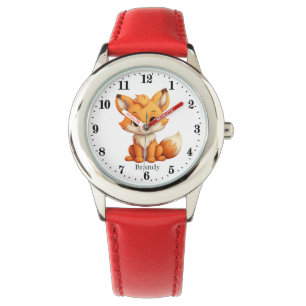 Montre Jolies filles fox amoureux ajouter nom