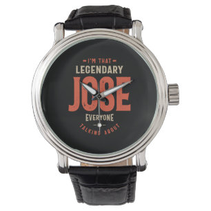 Montre Jose Name Funny Personnalisé Anniversaire Jose