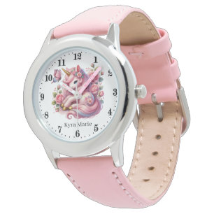 Montre Jote filles imaginaire licorne ajouter nom