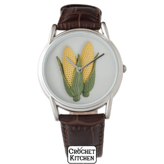 Montre Jouer Chic Grand-mère Jardin moderne Crochet Corn