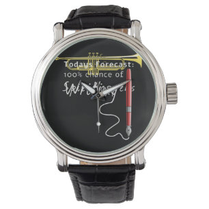 Montre Joueur de bande de Trumpet Spit Happy