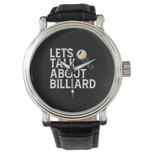 Montre Joueur de billard   Parlons De Billiard
