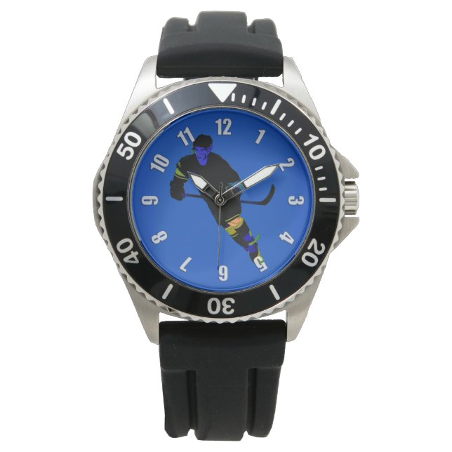 Montre Joueur de hockey (devant)
