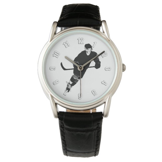 Montre Joueur de hockey sur glace (devant)