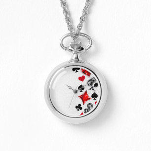 Montre Joueur de poker Joueur de cartes de jouer costumes