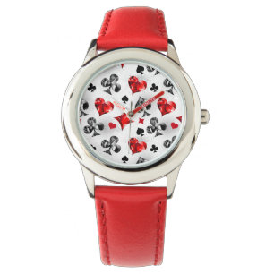 Montre Joueur de poker Joueur de cartes de jouer costumes