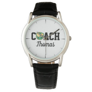 Montre Joueur entraîneur de tennis Nom Raquettes & Ball A