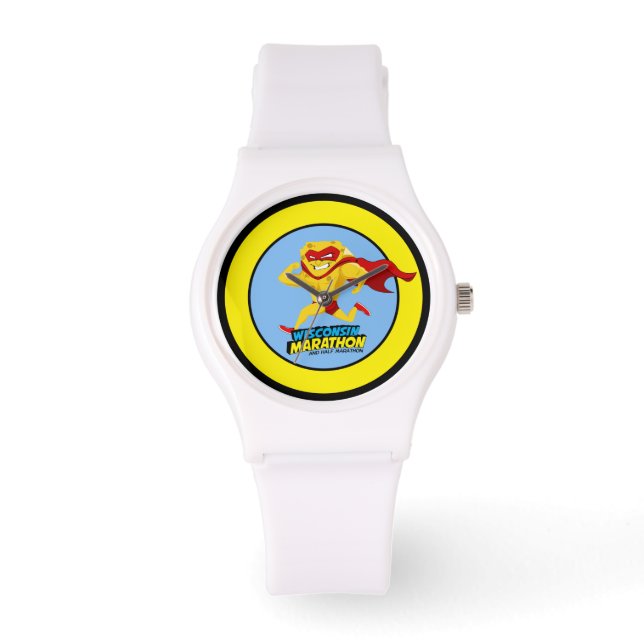 Montre Jour de la course du Marathon du Wisconsin (Recto)