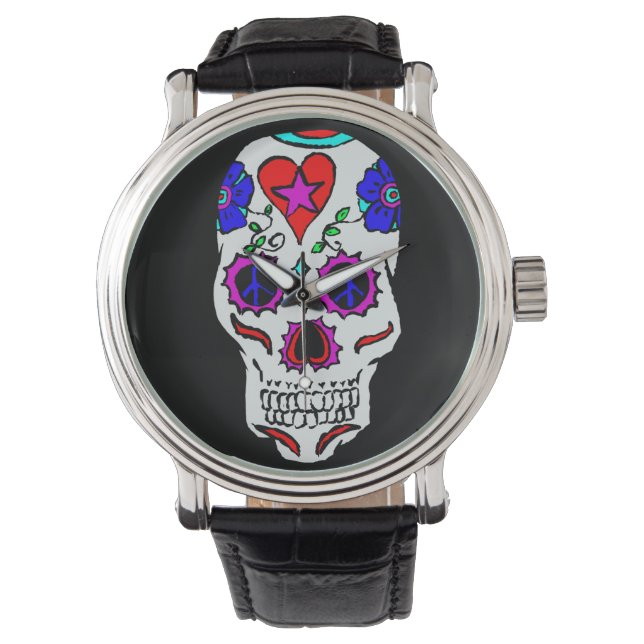Montre Jour Du Crâne Mort (devant)