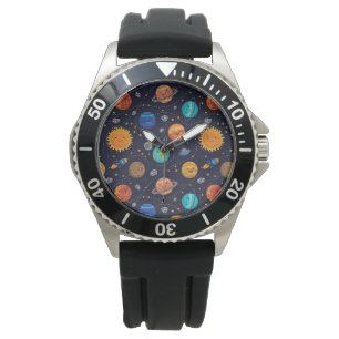Montre Joyeuses planètes regardent