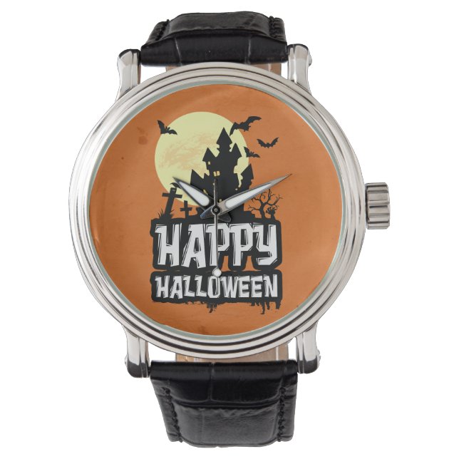 Montre Joyeux Halloween (devant)