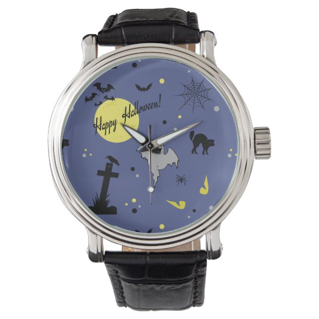 Montre Joyeux Halloween (devant)