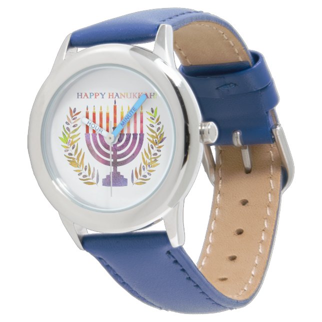 Montre Joyeux Hanoukka Watch (Incliné)
