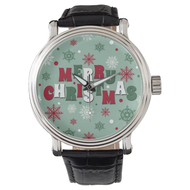 Montre Joyeux Noël (devant)
