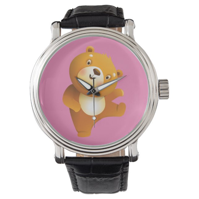 Montre joyeux ours (devant)