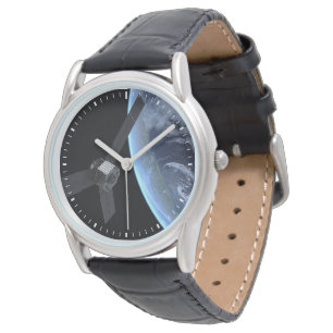 Montre Juno Spacecraft Pendant Son Vol Sur Terre