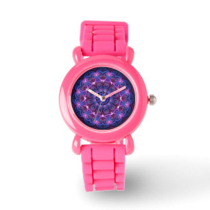 Montre Kaleidoscope Apophyse Coeurs Mandala