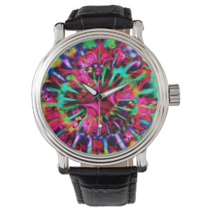 Montre Kaléidoscope Apophysis Fractal Art - I