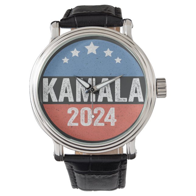 Montre Kamala Pour L'Élection Du Président Kamala 2024 (devant)