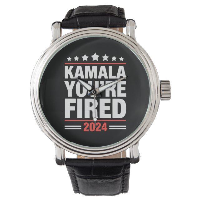 Montre Kamala Vous êtes Fired Kamala Harris 2024 (devant)