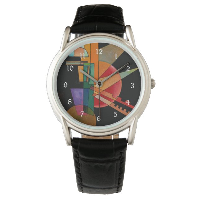 Montre Kandinsky - Interprétation Abstraite (devant)