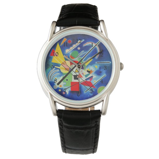 Montre Kandinsky - Peinture Bleue (devant)