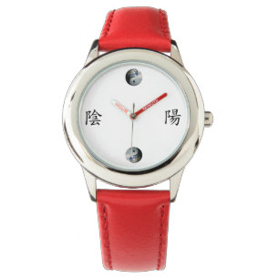 Montre Kanji avec la terre et le ciel Yin Yang