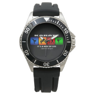 Montre Karaté cool C'Est Un Moyen De Vie
