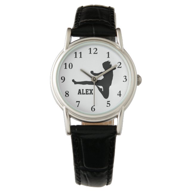Montre Karate Personnalisé Nom Watch (devant)