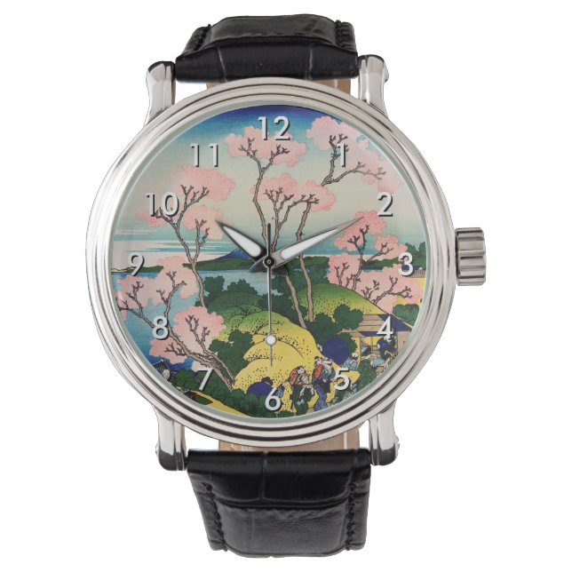 Montre Katsushika Hokusai - Gotenyama, Tokaido, Shinagawa (devant)