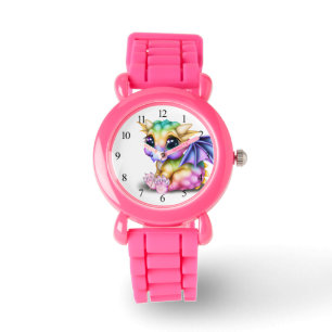 Montre Kawaii Baby Dargon mignon et coloré