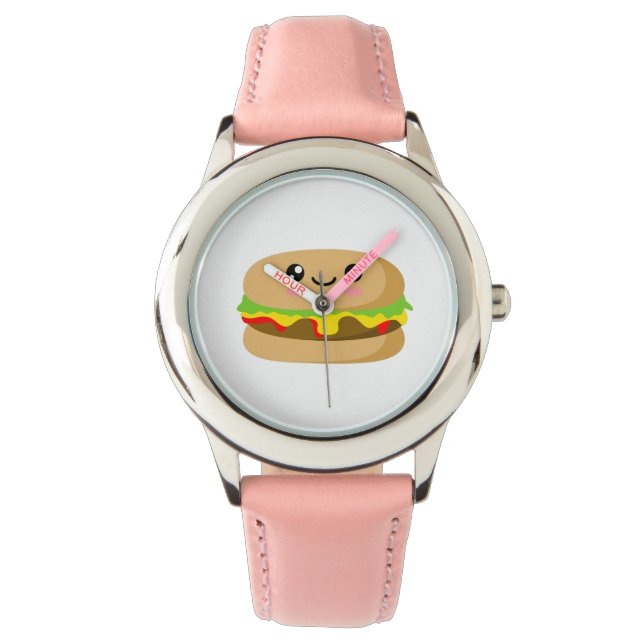 Montre Kawaii Burger (devant)