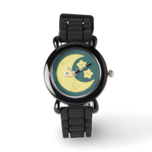 Montre Kawaii Moon et Stars Watch