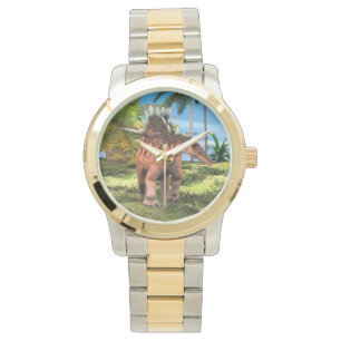 Montre Kentrosaurus Dinosaure Jungle Art Préhistorique