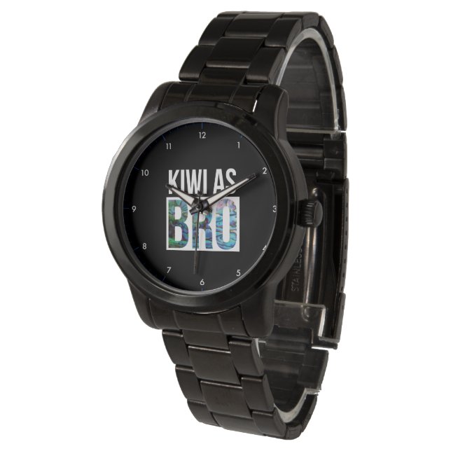 MONTRE KIA ORA KIWI ACCUEILLE PAUA WATCH (Incliné)