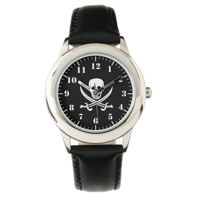 Montre Kids Classic Watch-Pirate Skull (devant)