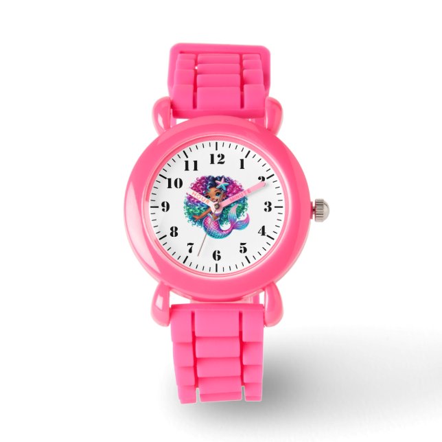 Montre Kids Mermaid (Recto)