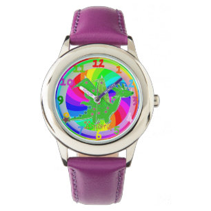 Montre Kimberly nommée personnalisable d'enfants