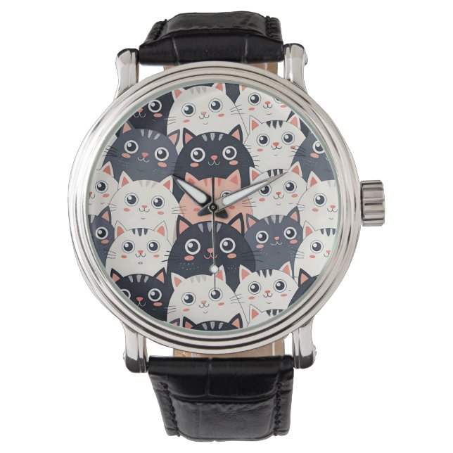 Montre Kitty Kat Kaleidoscope (devant)