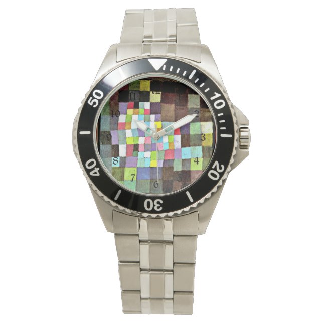 Montre Klee -Résumé avec référence à l'arbre à fleurs (devant)