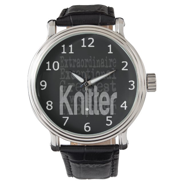 Montre Knitter Extraordinaire (devant)