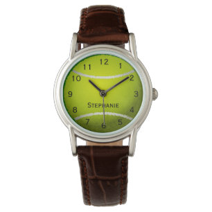 Montre La balle de tennis personnalisée folâtre les