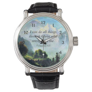 Montre La Bible, Phil 4:13, je peux faire tout...