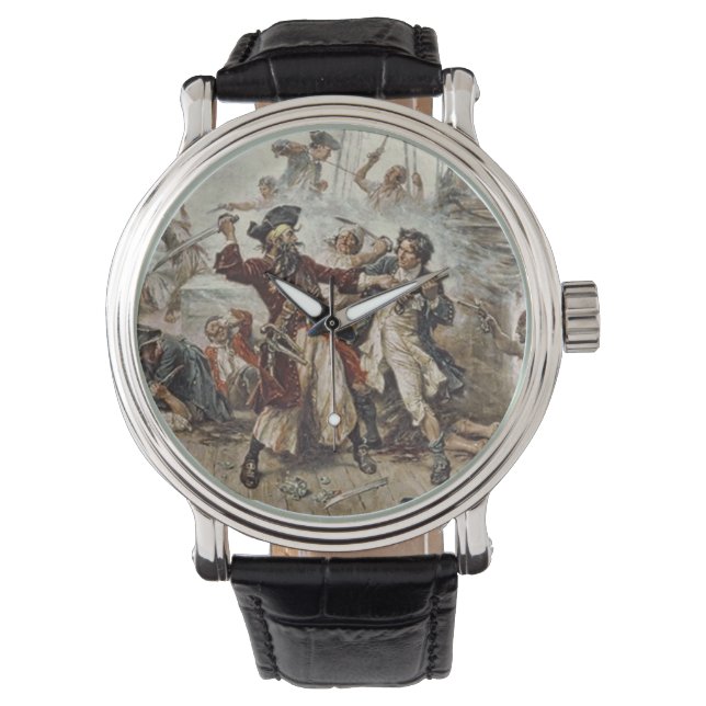 Montre La capture de Barbe Noire (devant)