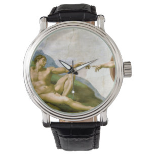 Montre La création d'Adam par Michel-Ange