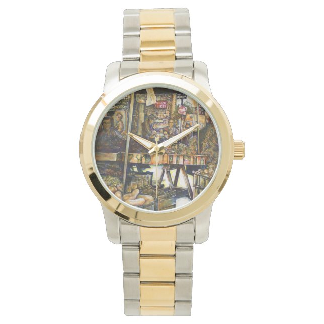 Montre La créativité éclatante toute lumière (devant)