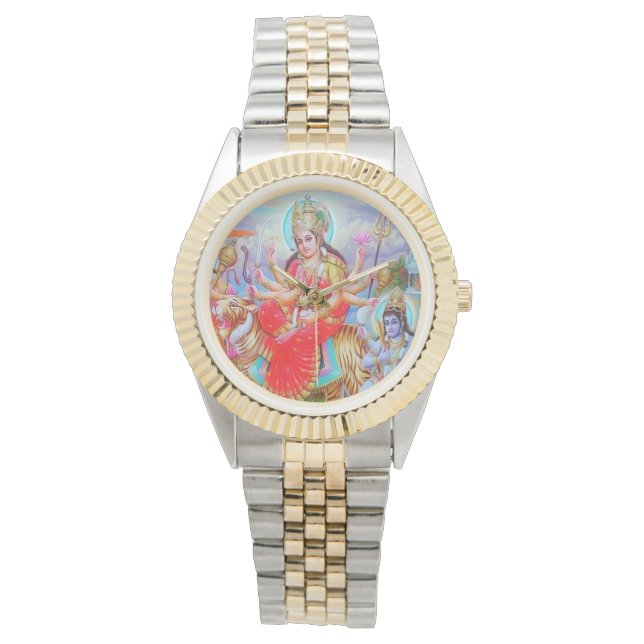 Montre La déesse radiante Durga Ji Peinture (devant)